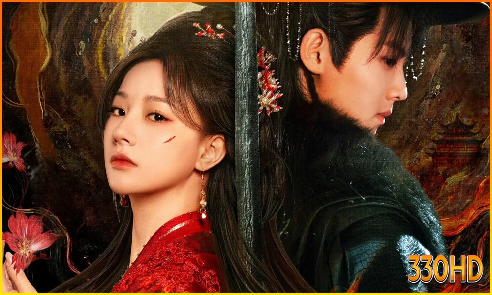 ภาพคู่ลู่เจาและเซียวเริ่นยืนเคียงกัน ดูซีรี่ย์ หวนแค้นคู่เคียงกาล ดูซีรี่ย์จีนฟรี