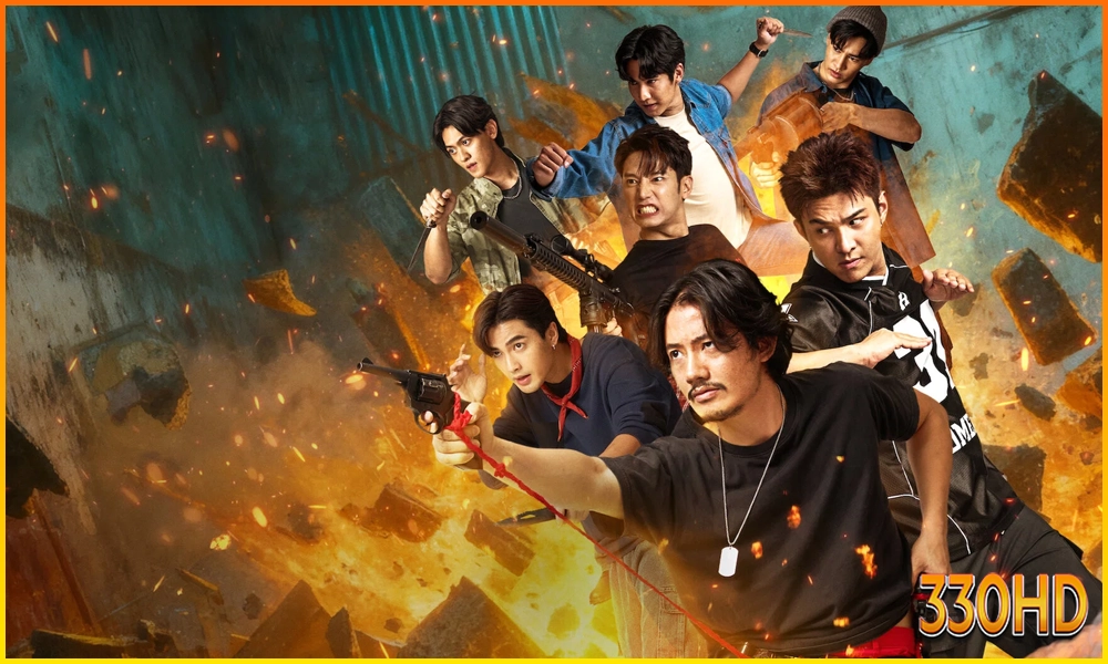 ไนกี้ นิธิดล และทีมนักแสดงนำจากซีรี่ย์ ประจัญบาน The Seven Legends ดูละครไทย